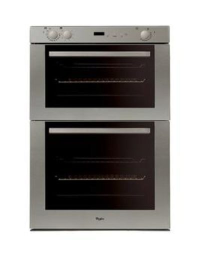 Whirlpool Akw301Ix Built-In Electric Double Oven - Oven With Installation Whirlpool Akw301Ix Built-In Electric Double Oven - Oven With Installation